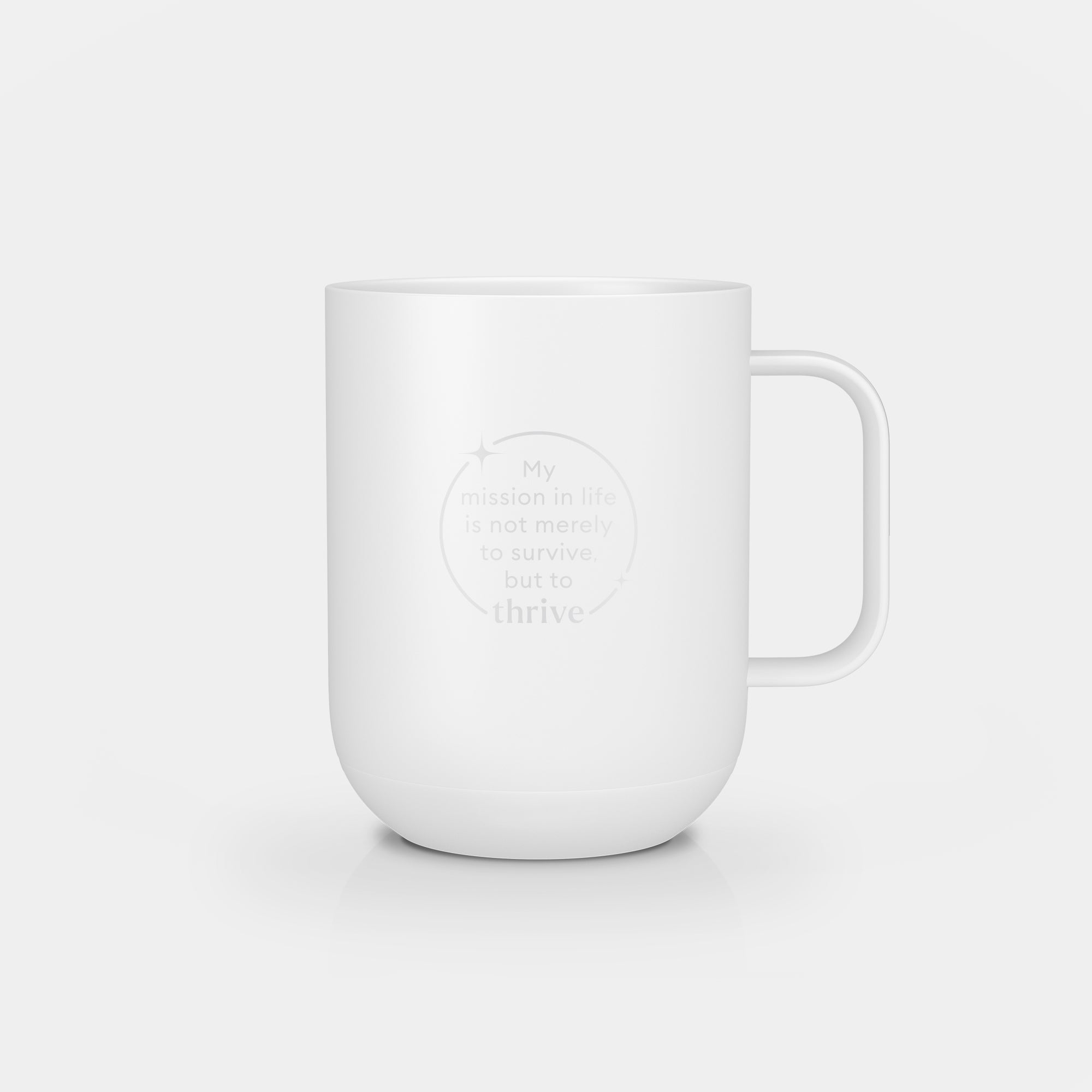 Ember Mug 2: Thrive Edition - 10 oz / White | Ember Drinkware